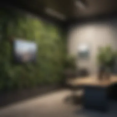 Transforming Office Walls: Design Elements that Matter Completed office wall transformation highlighting design elements