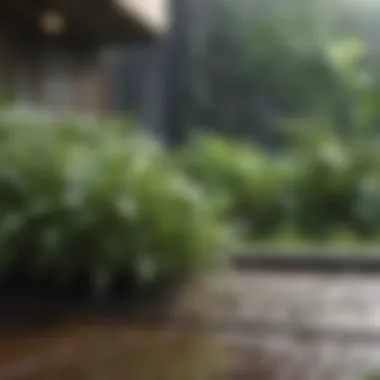 Weather Conditions Affecting Fertilization Weather forecast showcasing impending rain