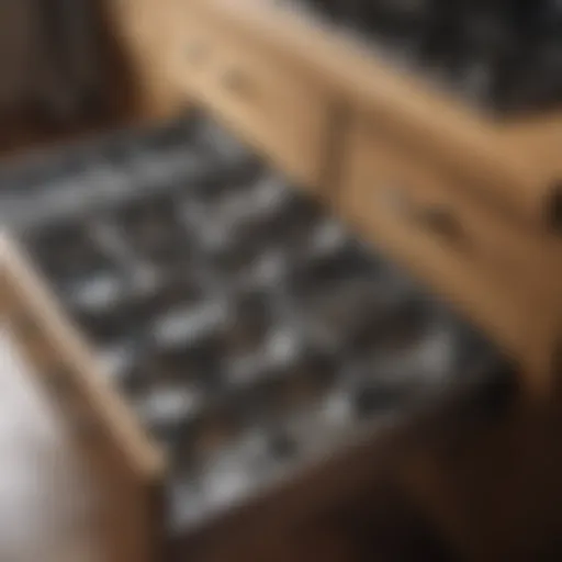 Elegant drawer organization with pots and pans in neat arrangement