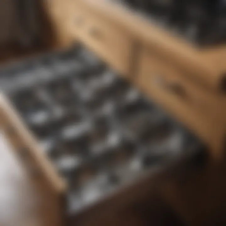 Elegant drawer organization with pots and pans in neat arrangement