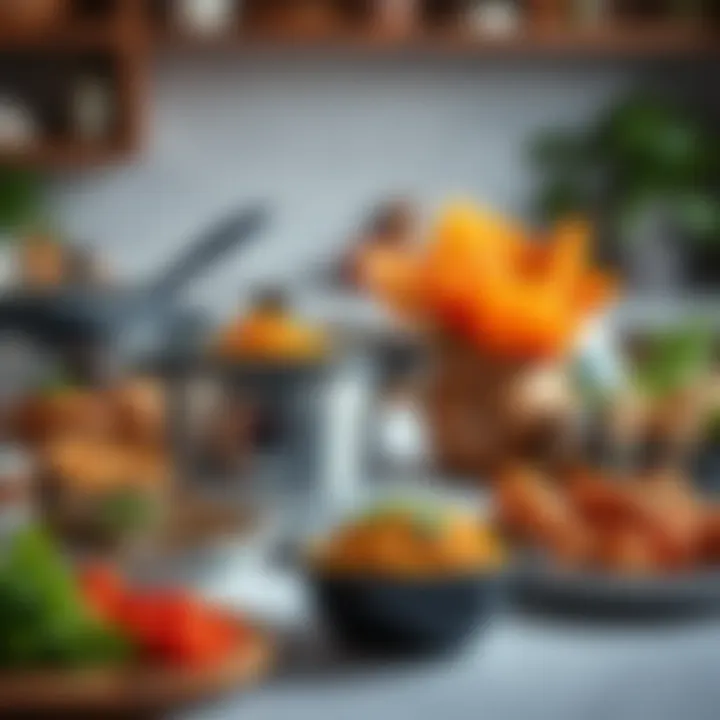 Diverse range of delicious meals prepared using pressure cookers