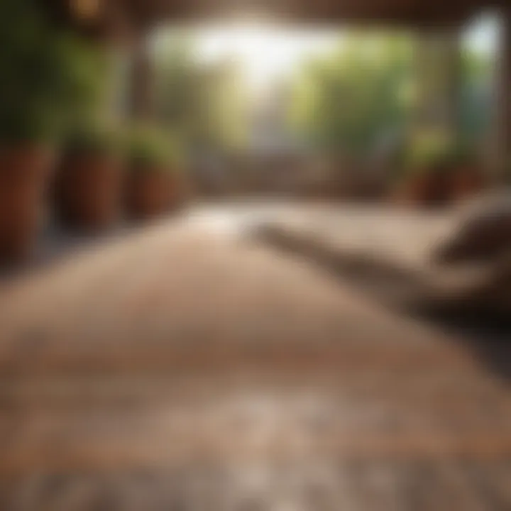 Maintenance tips for outdoor rugs
