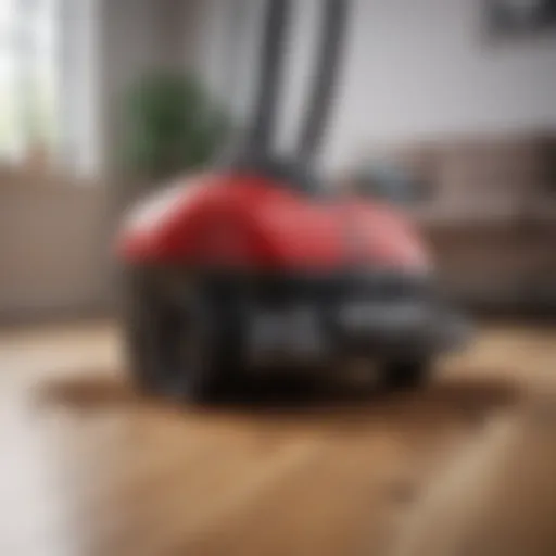 A modern vacuum cleaner showcasing advanced technology.