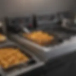 Different types of fryers showcasing versatility