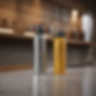 Choosing Quality: Essential Spray Materials Selection of high-quality spray materials for cabinet doors