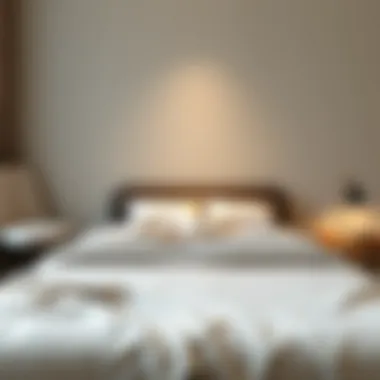 Different bed frames showcasing compatibility with sheets