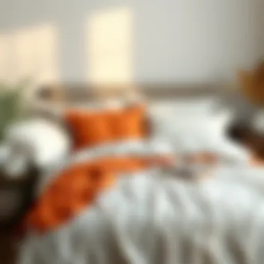 Diverse Bed Sheet Designs and Their Features Various types of bed sheets displayed on a bed