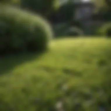Identifying Bare Spots in Your Lawn Examining a lawn for bare spots