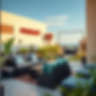 Innovative material choices for terrace landscaping