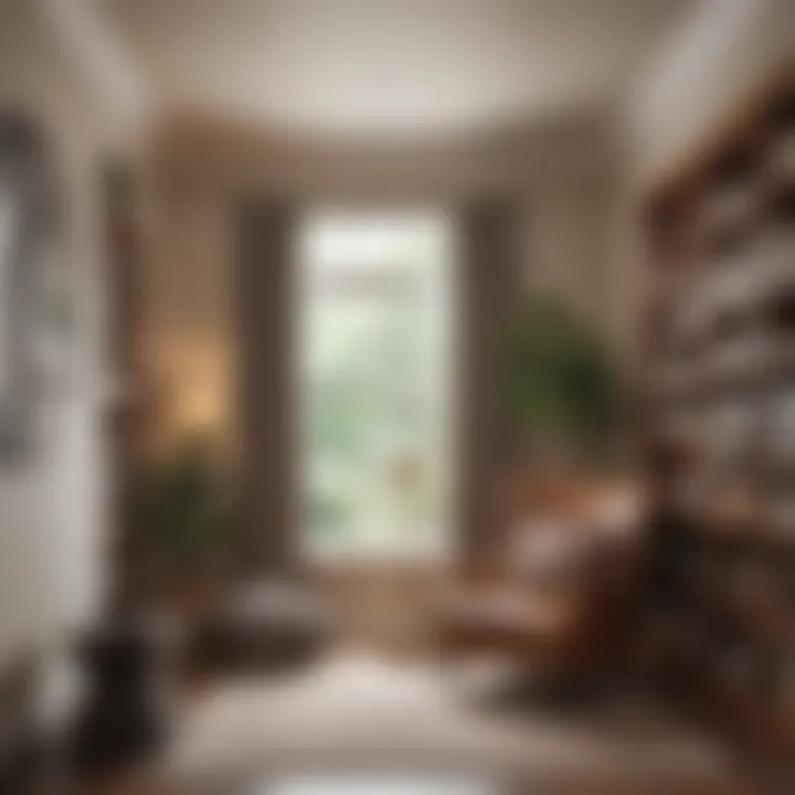 A cozy reading nook with natural light and thoughtful decor, emphasizing personal expression.