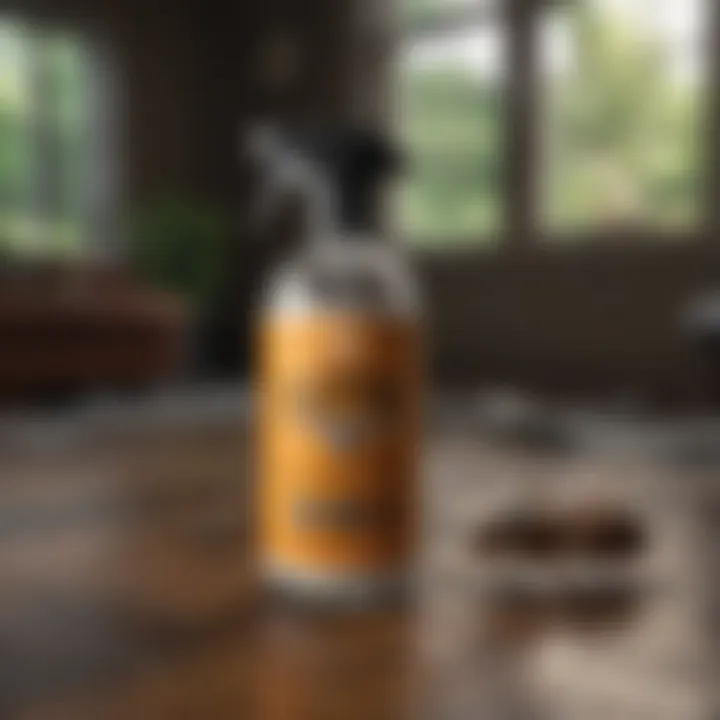 Chemical bug killer application