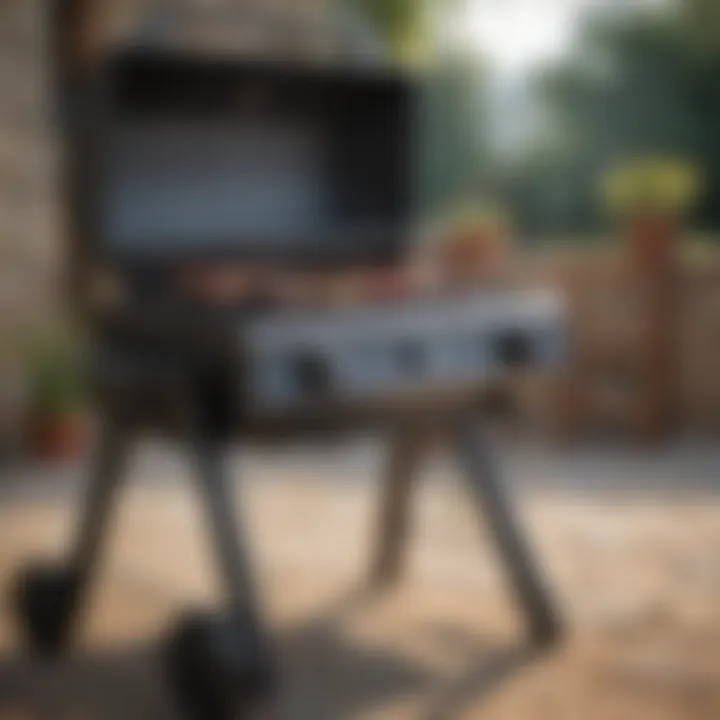 Variety of compact gas grill models