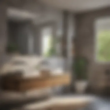 Visual representation of ideal bathroom layout options
