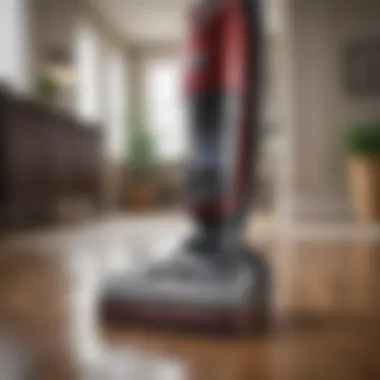 Innovative Technology in Upright Vacuum Innovative technology integrated into an upright vacuum for enhanced performance