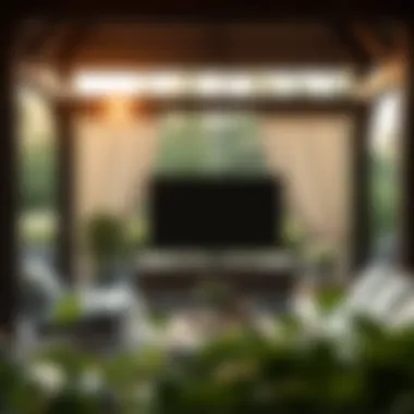 The Role of a TV Stand in a Gazebo Environment Summary The Role of a TV Stand in a Gazebo Environment Summary