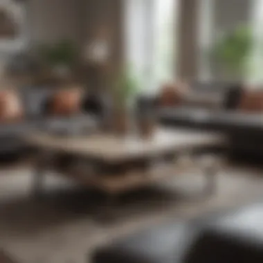 Diverse Styles of Middle Couch Tables Variety of middle couch table styles and designs
