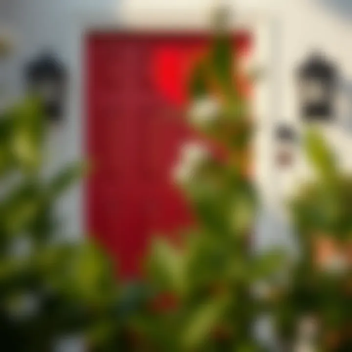 Notable The Symbolism and Aesthetic of Red Door Colors