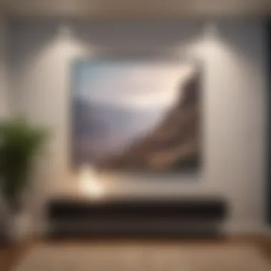 Artful Wall Enhancements Artistic wall decor enhancing room aesthetics