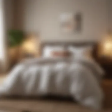 Creating a Comfortable Sleep Environment Comforter set in a cozy bedroom environment