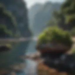 Geographical mapping of islands and counters