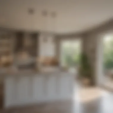 A well-lit kitchen with optimal pendant placement