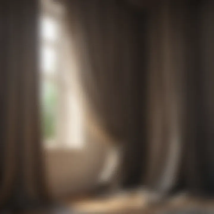 Measuring drapes for precise fitting
