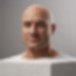 The unique structure of Mr. Clean Magic Eraser showcasing its foam material.