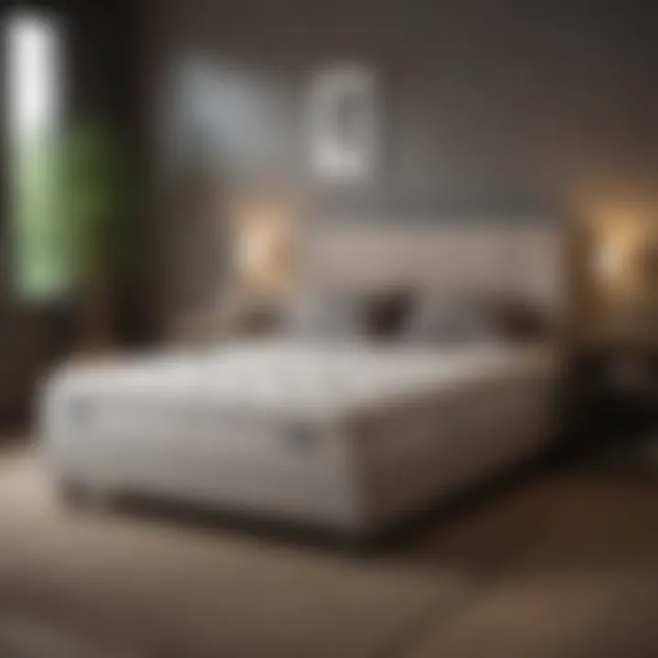 Comparison chart of size variations in double bed mattresses