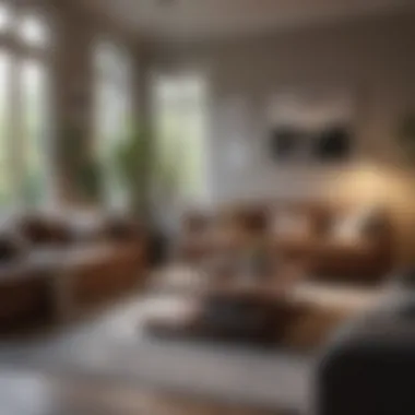 Cozy Living Room Setup Cozy living room showcasing optimal coffee table dimensions