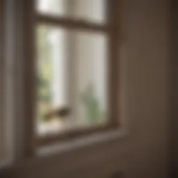 Wasp entering a home through a window