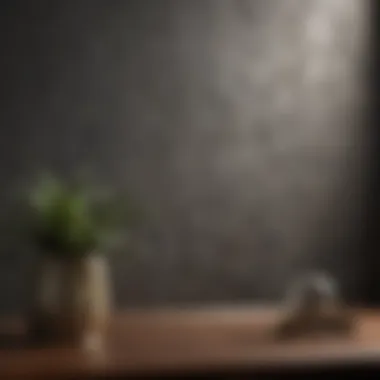 Luxurious textured wallpaper that adds depth to interior design