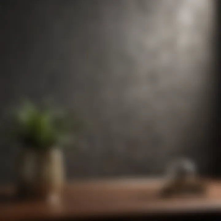 Luxurious textured wallpaper that adds depth to interior design