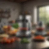 A variety of food processors showcasing different styles and functionalities
